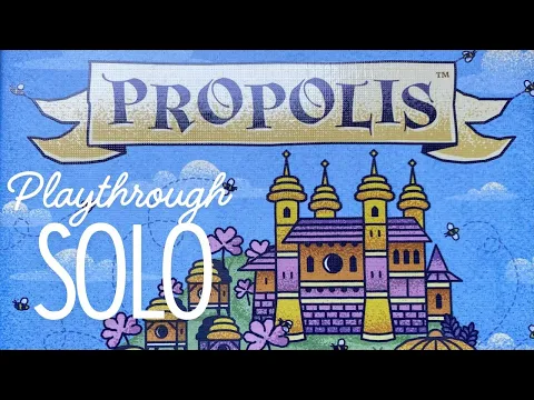 Propolis - Solo playthrough - A good small box solo game.