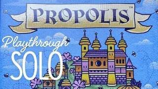 Propolis - Solo playthrough - A good small box solo game.