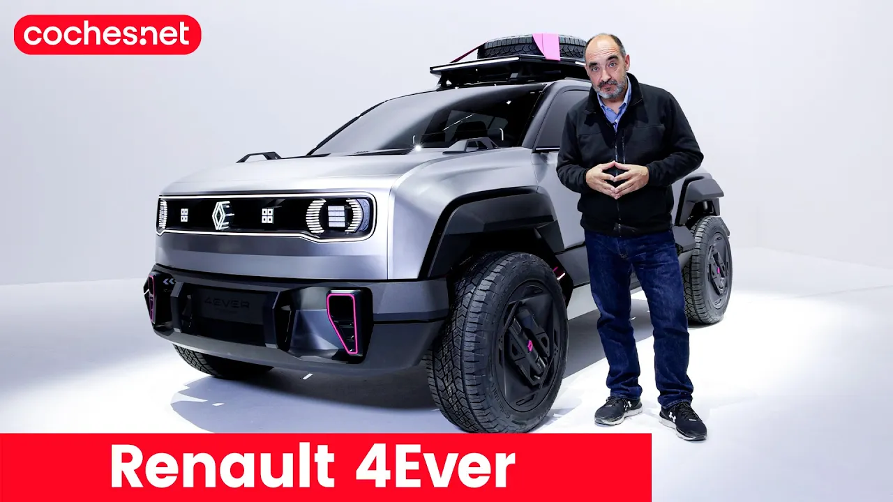Renault 4EVER Concept Car | Presentación exclusiva / Review en español | coches.net