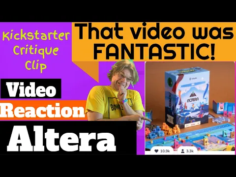 Altera Game Found Video Analysis - Kickstarter Critique Clip - Thanks, I love it!