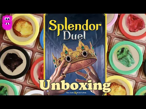 Splendor Duel, Unboxing - Splendor for two players