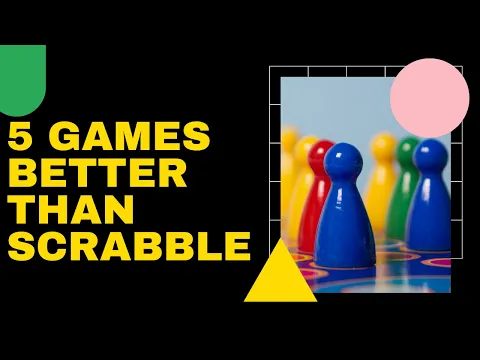 Top 5 Games better than Scrabble with Coach Troy