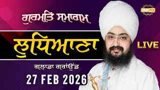 Live gurmat samagam ludhiana 27 feb 2026 Dhadrian Wale