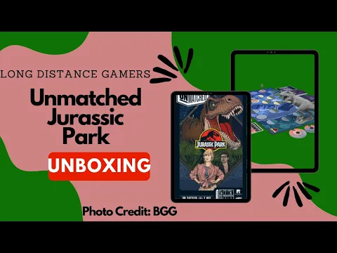 Unmatched Jurassic Park Dr. Sattler vs T Rex: Unboxing