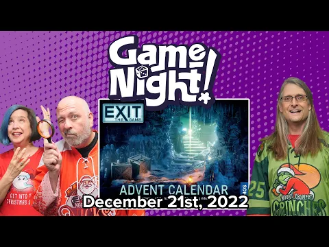GameNight! 24 Days of Advent - Exit: The Game – Advent Calendar: The Mystery of the Ice Cave Dec. 21