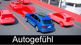 All-new Audi Q7 technology details: all-wheel steering & driver assistance systems