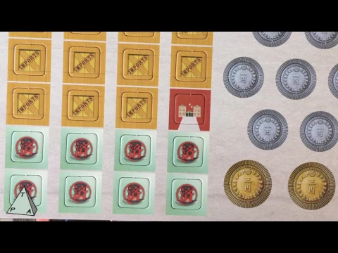 Unboxing Yokohama by Tasty Minstrel Games - The Players' Aid