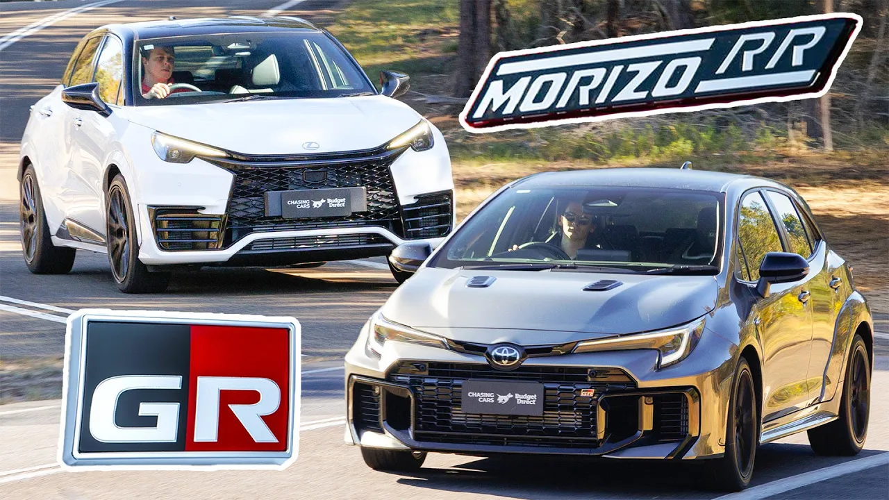 Family Rivalry: Lexus LBX Morizo RR vs Toyota GR Corolla 8AT 2025 Comparison Review