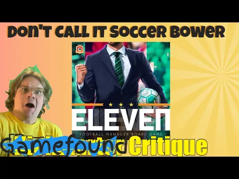 Eleven: Football Manager Board Game - Kickstarter Critique