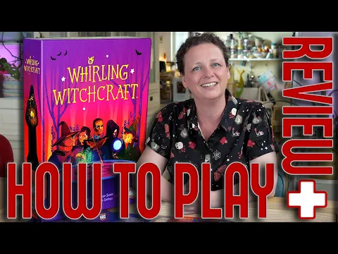 Whirling Witchcraft - How to Play - Review (English - Nederlandse ondertitels) - BoardgameNinja - AEG