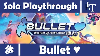 Bullet Heart Board Game Solo Playthrough - Beethoven Vs. Red Barrel