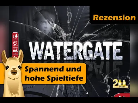 Watergate / Brettspiel - Deutsch / Rezension / SpieLama