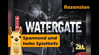 ► Watergate / Brettspiel - Deutsch / Rezension / SpieLama