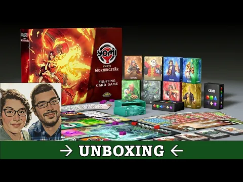 DGA Unboxes Board Games: Yomi 2: Road to Morningstar & Bashing vs Finesse Starter Set