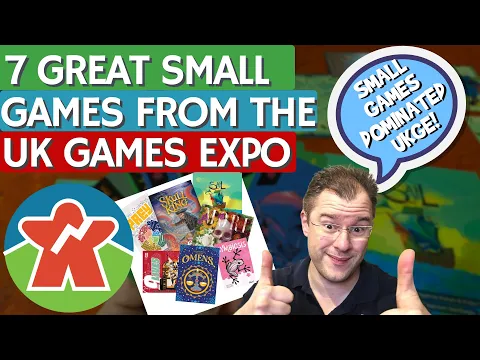 The Best Small Games I Bought at the UK Games Expo!