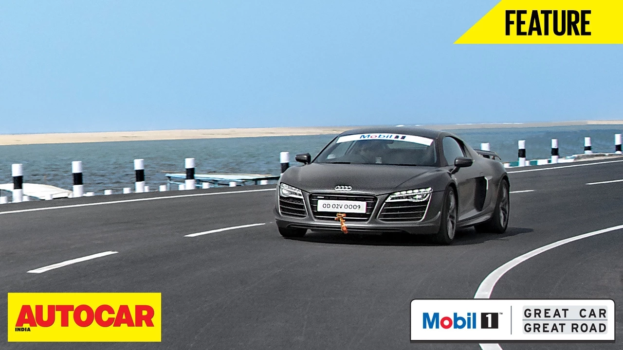 Maltipura to Konark in an Audi R8 LMX | Great Car Great Road with Mobil 1 | Autocar India