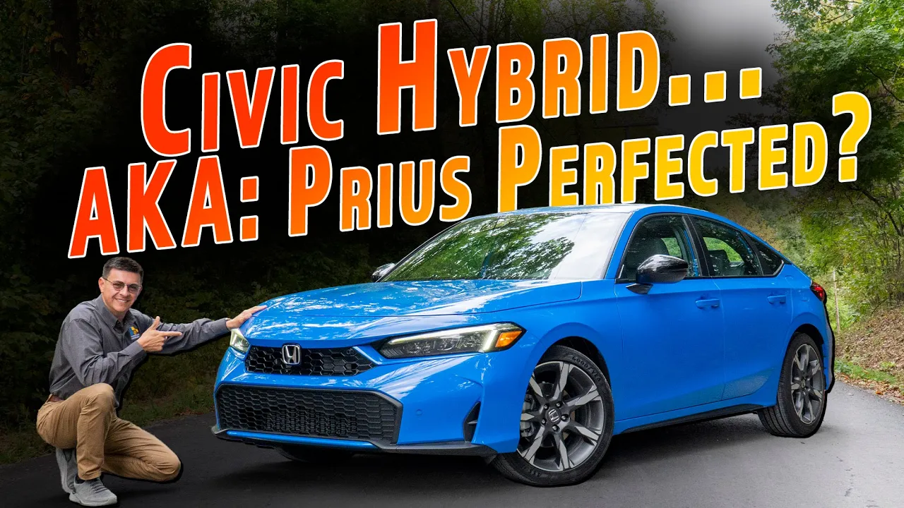 2025 Honda Civic Hybrid Hatchback | Quicker Than A Civic Si, Sips Fuel Like A Prius