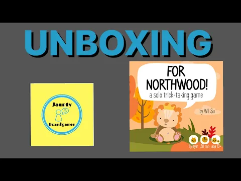 For Northwood! - UNBOXING