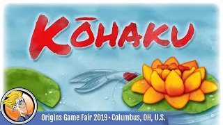 Kōhaku - game overview at Origins Game Fair 2019