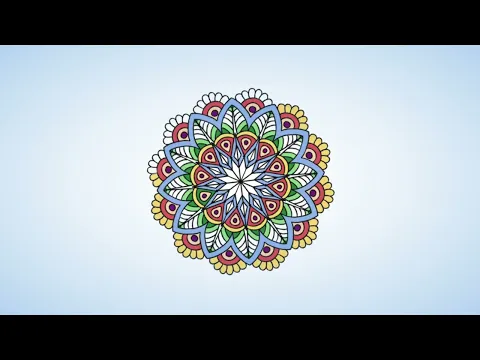 Video van Mandala kleurplaten
