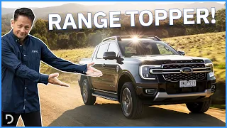 2023 Ford Ranger Platinum Review | Cool Roof Rack System! | Drive.com.au