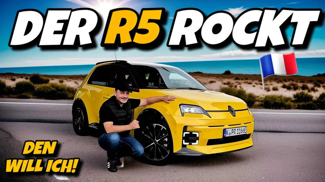 Renault R5 E-Tech Vorstellung! Das Elektroauto verzaubert im ersten Blick.