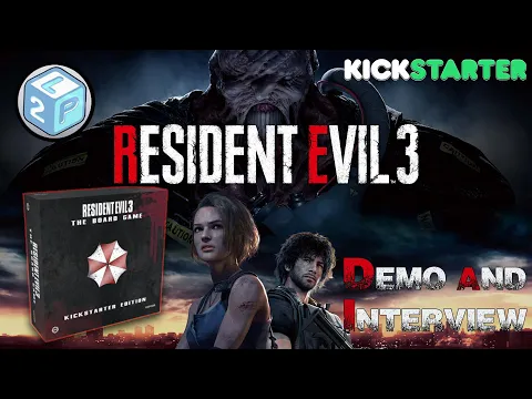 Learn To Play Presents: Resident Evil 3 board game Demo And Interview