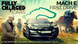 FORD MUSTANG MACH-E 1st Drive - Is it the dark horse in the race against Tesla? | Fully Charged CARS