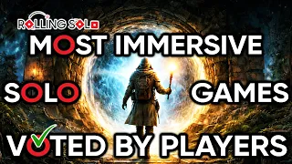 Top 10 Most Immersive Solo Board Games Of 2025 By The Rolling Solo Community
