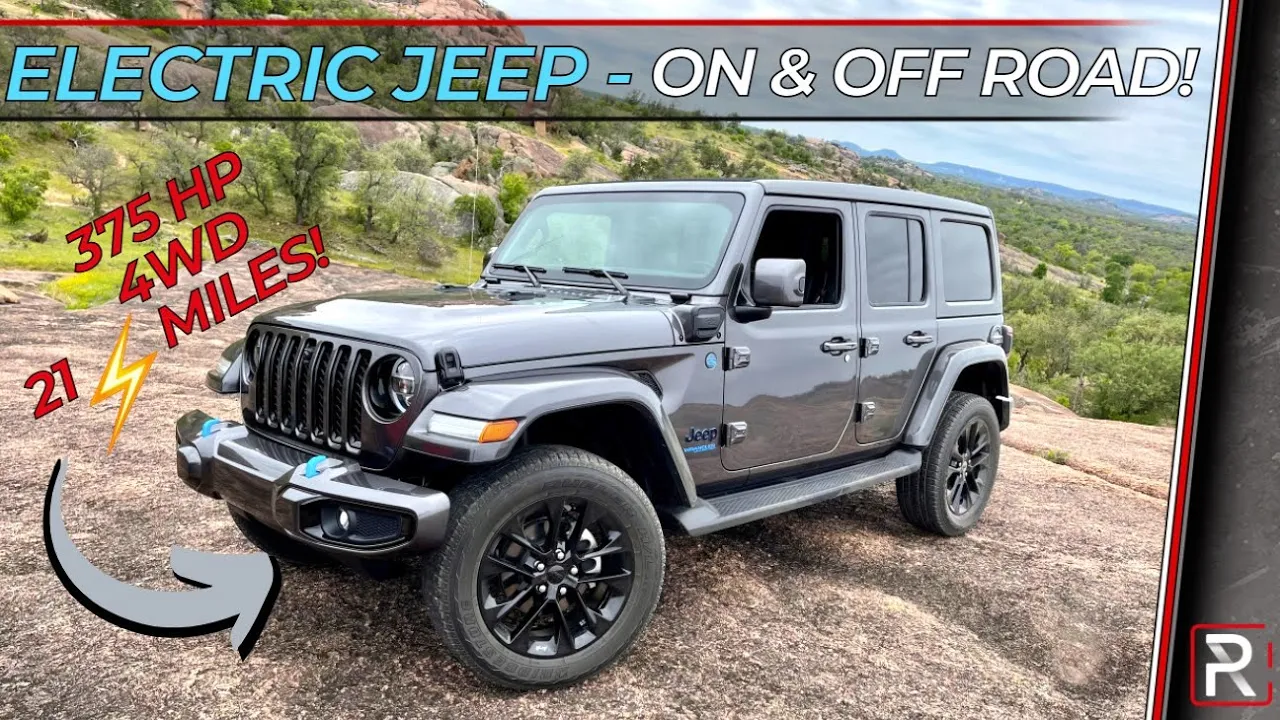 The 2021 Jeep Wrangler 4xe is No Compromise Electrified Wrangler For On & Off The Road