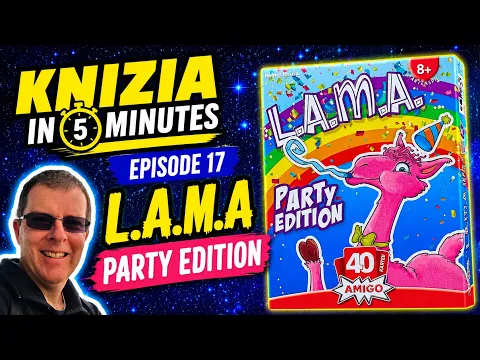 Knizia in 5 Minutes. 17 LAMA Party Edition.
