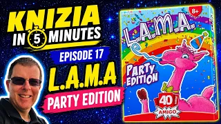 Knizia in 5 Minutes. 17 LAMA Party Edition.