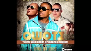 Qwote feat. Pitbull & Lucenzo -- Throw Your Hands Up (Dancar Kuduro) (Cover Art)