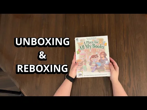 A Place For All My Books - An Introverted Board Game Unboxing & Reboxing - What's in the Box?