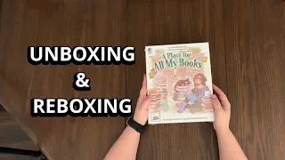A Place For All My Books - An Introverted Board Game Unboxing & Reboxing - What's in the Box?