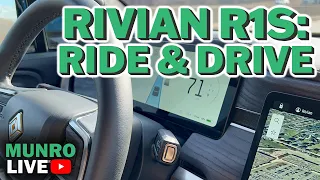 Rivian R1S Ride and Drive First Impressions
