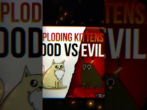 Exploding Kittens Good vs Evil Creative Mail Opening #explodingkittens #goodvsevil #netflix #mail