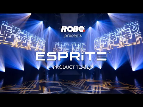 Product video thumbnail for Robe ESPRITE 650-Watt White LED Variable Beam Spot
