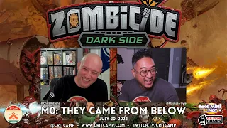 Zombicide Dark Side - Mission 0 - They Came From Below - Crit Camp