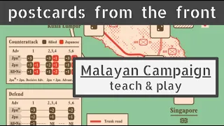 Battle Card: The Malayan Campaign (Teach & Play)