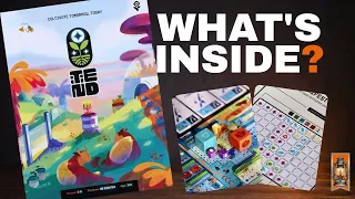 Tend — Kickstarter Unboxing | Alien Farming Flip & Write