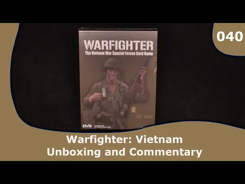 Unboxing Warfighter - Vietnam