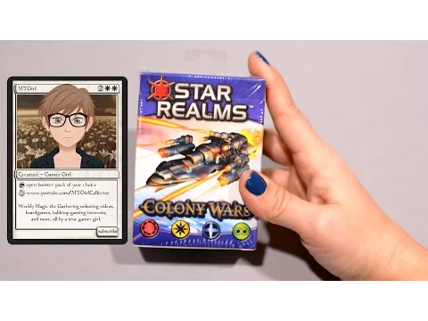 MTGirl: Star Realms COLONY WARS Unboxing