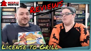 Meeple Mentor Reviews License to Grill