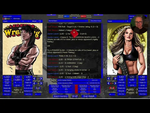 204 Hollywood Elite Wrestling Filsinger Games Legends of Wrestling Tabletop Solo play Wrestling rpg