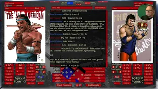 Ron Simmons vs. Jerry Lawler Filsinger Games Solo Card Dice Wrestling rpg OCW 42