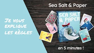Je vous explique les règles du jeu SEA SALT & PAPER en moins de 5 minutes!