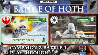Star Wars: Battle of Hoth (Campaign 2, Battle 1) - with Wildscarr and Mystic
