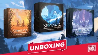 Stonesaga - Unboxing | Einblick ins Spielmaterial