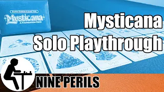 Mysticana Solo Playthrough: Nine Perils